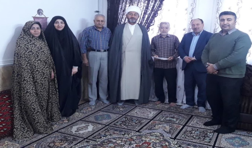 دیدار مدیرکل منابع طبیعی و آبخیزداری استان گلستان با همکار و بسیجی گرانقدر اداره کل