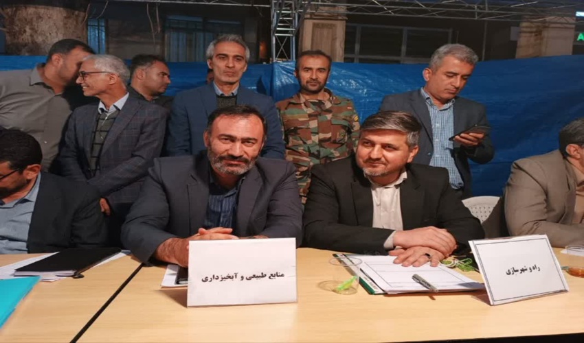 حضور معاون امور جنگل منابع طبیعی گلستان در میزخدمت رامیان