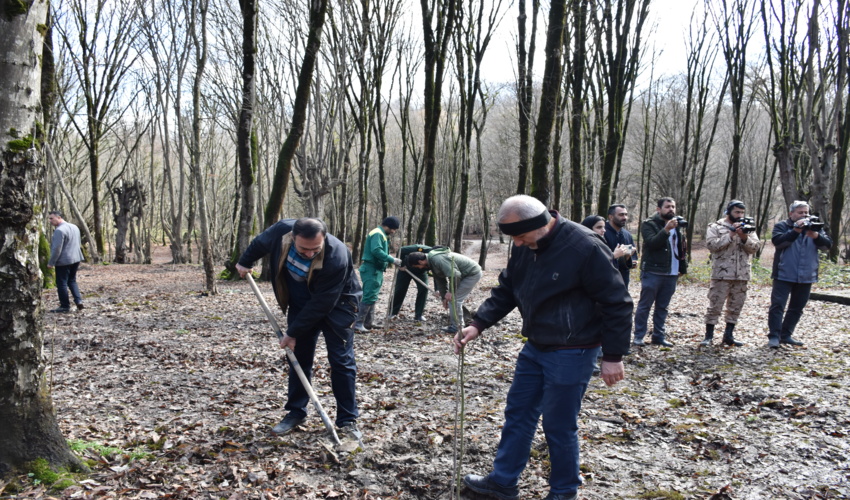 گزارش تصویری2/ پویش سراسری درختکاری منابع طبیعی با مشارکت بسیج سازندگی سپاه پاسداران گلستان برگزار شد