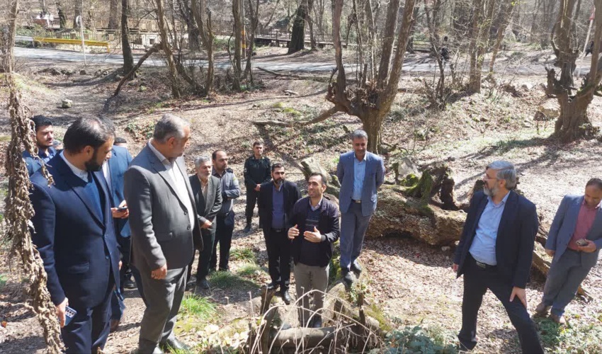 بازدید رئیس کل دادگستری گلستان از پروژه احیاء اکوسیستم النگدره