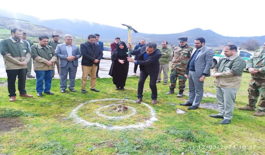 آیین متمرکز کلنگ زنی 3 پروژه عمرانی آبخیزداری در هفته منابع طبیعی