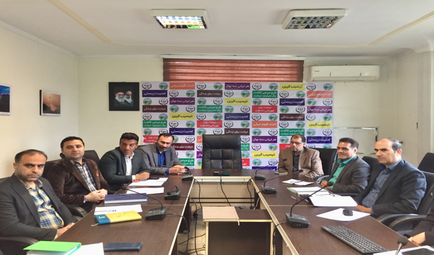 جلسه ارزیابی به منظور تعیین و تکلیف پیمانکار پارک جنگلی دلند برگزار شد