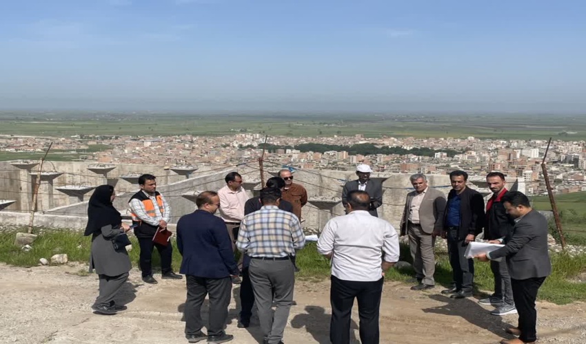 بازدید میدانی کمیته نظارت فنی از طرح های عمرانی شهرستان آزادشهر 