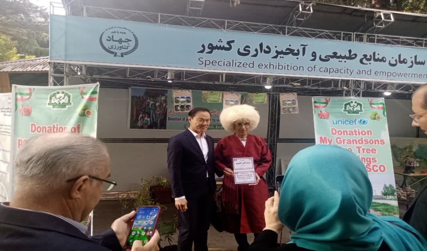 گزارش تصویری حضور سفیر استان گلستان با موسسه مردم‌نهاد پیشگامان سبز زیتونلی