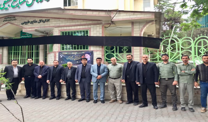 حضور مدیرکل منابع طبیعی و آبخیزداری گلستان در مراسم شهادت سید الشهدای خدمت؛ حضرت آیت الله دکتر رئیسی