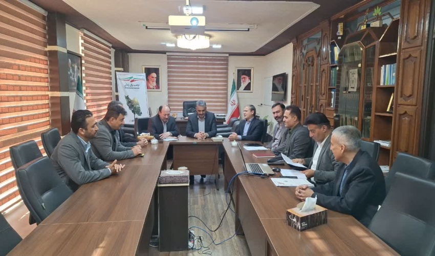 بازدید مشاور وزیر و مدیرکل دفتر بازرسی، ارزیابی عملکرد وزارت جهادکشاورزی از پروژه های منابع طبیعی گلستان 