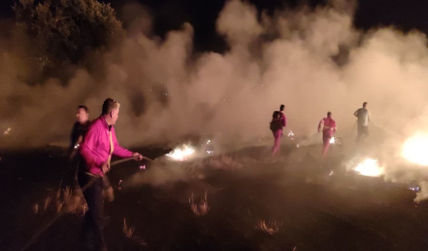 برخورد قانونی با کشاورزانی که بقایای مزارع خود را آتش می‌زنند