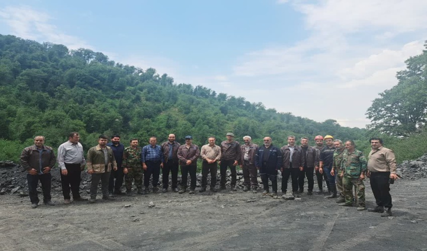 بازدید کارشناسان‌سازمان منابع طبیعی و آبخیزداری کشور از معدن تخت