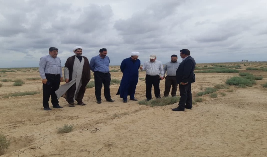 بازدید نماینده ولی فقیه سازمان منابع طبیعی کشور از پروژه های اصلاحی احیایی آق قلا