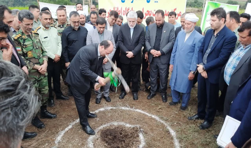 آغاز عملیات اجرایی و کلنگ زنی مرکز مدیریت بحران و اطفا حریق شرق استان در کلاله 