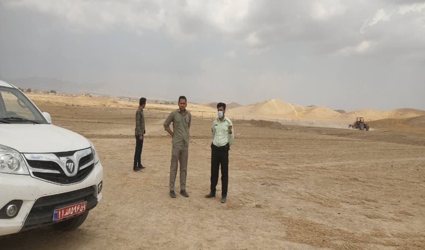 اجرای یک فقره خلع یدی در روستای آق تقه جدید شهرستان مراوه تپه