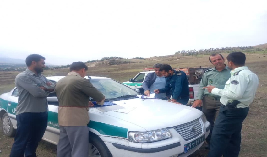 اجرای حکم قلع و قمع مستحدثات یک واحد دامداری غیرمجاز در مراتع روستای یکه قوز علیا کلاله