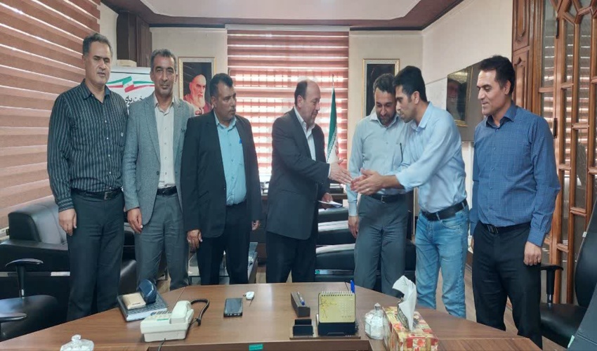 تکریم و معارفه رئییس اداره کنترل سیلاب و آبخوانداری معاونت فنی و آبخیزداری اداره کل منابع طبیعی گلستان   