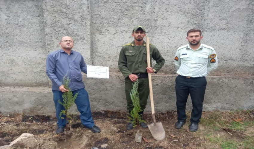 پویش طرح سرباز امنیت و نهال استقامت در بندرگز انجام شد