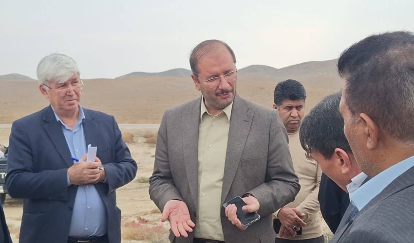 بازدید سرپرست سازمان منابع طبیعی و آبخیزداری کشور از پروژه های اصلاح و احیا مراتع در شهرستان گنبدکاووس 