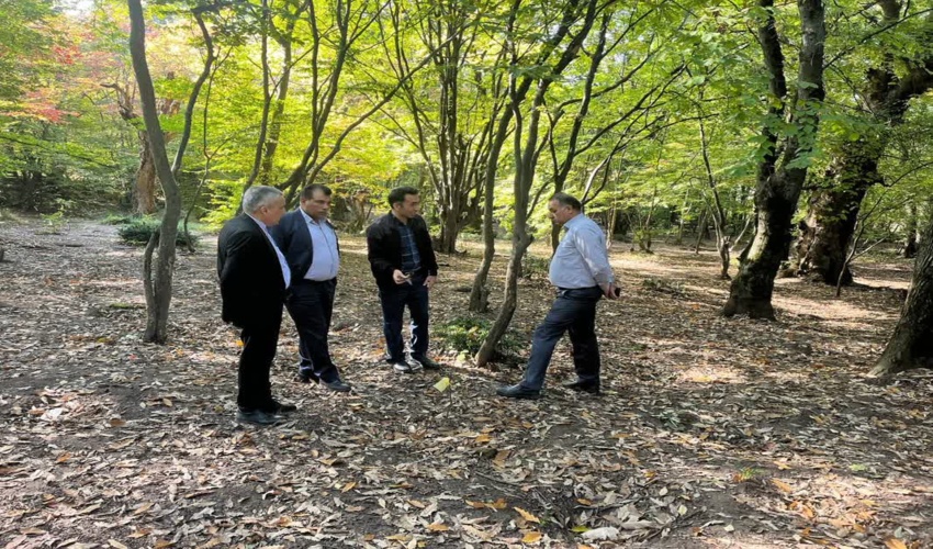 بازدید رئيس گروه امور توليدي سازمان مديريت و برنامه ريزي گلستان از اثر بخشی اقدامات آبخیزداری