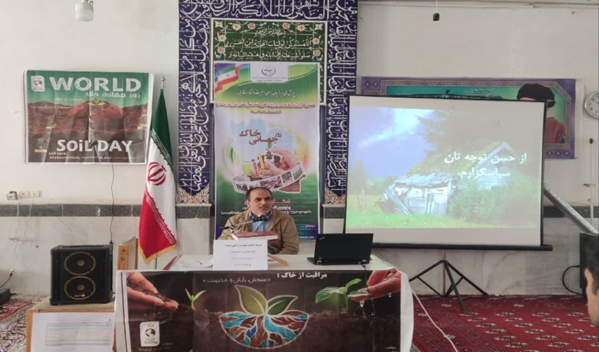 هشتمین کاروان ترویج بهره‌وری ویژه الگوی کشت ملی در اداره جهاد کشاورزی کلاله