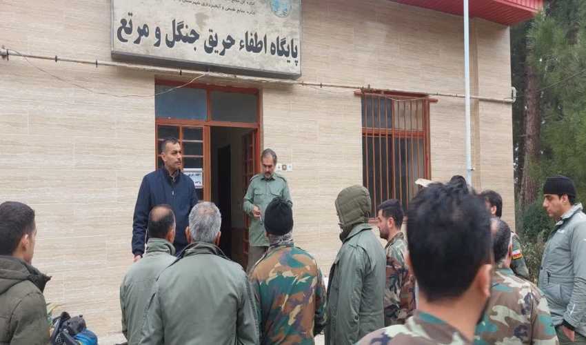 برگزاری کارگاه آموزشی اطفاء حریق در عرصه های جنگلی به طور عملی ویژه نیروهای حفاظتی شهرستان رامیان 