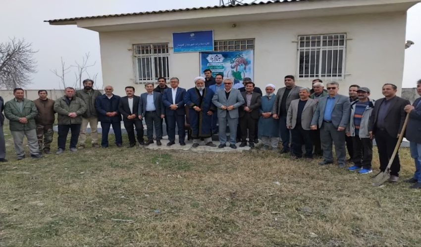 پویش به نام پدر در روستای بصیر آباد شهرستان گمیشان و بندرترکمن برگزار شد