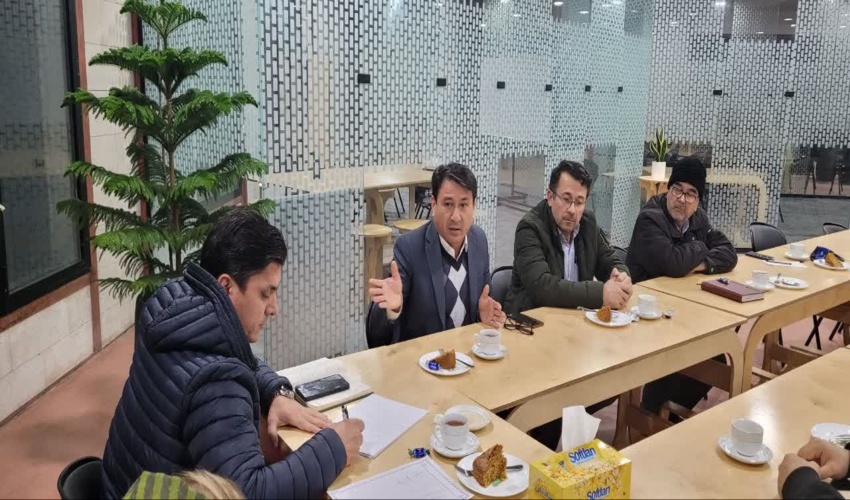 جلسه رئیس اداره منابع طبیعی گنبدکاووس در نهاد مردمی موسسه سبزگامان بسکی