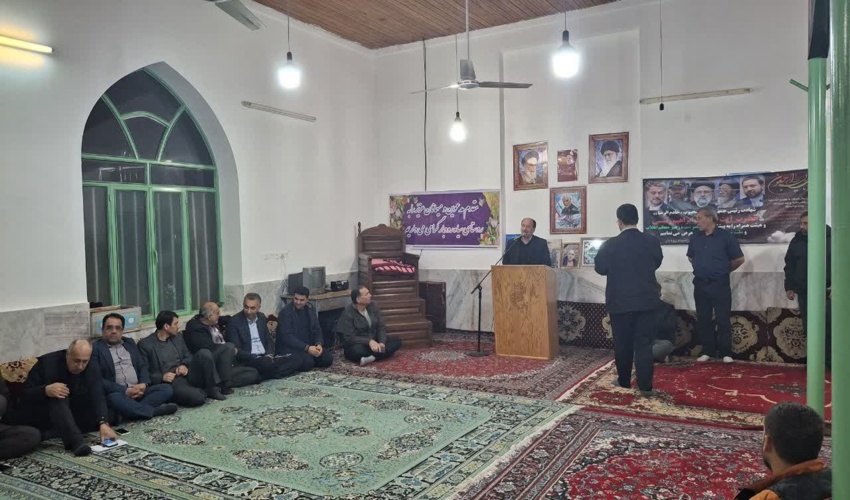 حضور مدیرکل منابع طبیعی و آبخیزداری گلستان در میز خدمت روستای سیاه رودبار علی آبادکتول