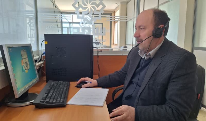 حضور مدیر کل منابع طبیعی و آبخیزداری گلستان در مرکز سامد به مناسبت هفته منابع طبیعی