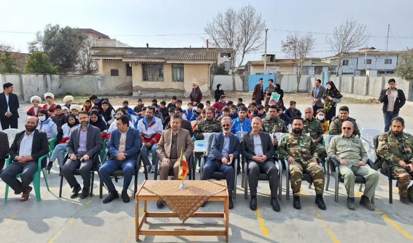 پویش جان ایران در مدرسه شهید سلطانی آق قلا  برگزار شد