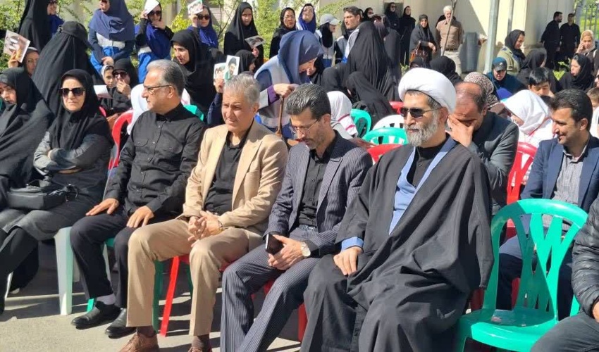 2هزار نهال در چهلمین روز شهادت رهبر ایران در گلستان غرس شد