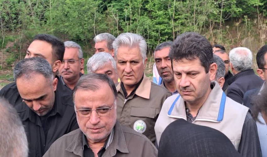 بازدید استاندار به همراه مدیرکل منابع طبیعی گلستان از مناطق سیل زده مینودشت و علی آباد کتول