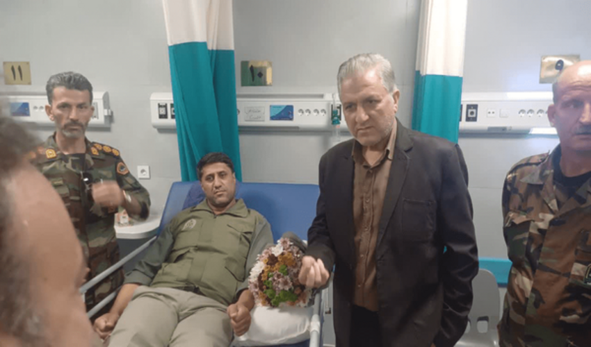 مجروحیت جنگلبان گلستانی در مقابله با قاچاقچیان سرخدار
